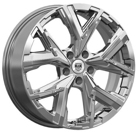 Диск K&K Айона 18x6.5 5x108 ET43 DIA65.1 ДАРК ПЛАТИНУМ