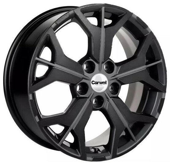 Диск Carwel Енисей 249 16x6.5 5x114.3 ET45 DIA67.1 BK