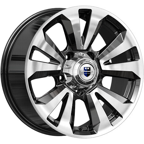 Диск K&K Ла-Пас (Кс897) 18x8 5x139.7 ET0 DIA108.5 АЛМАЗ ЧЁРНЫЙ