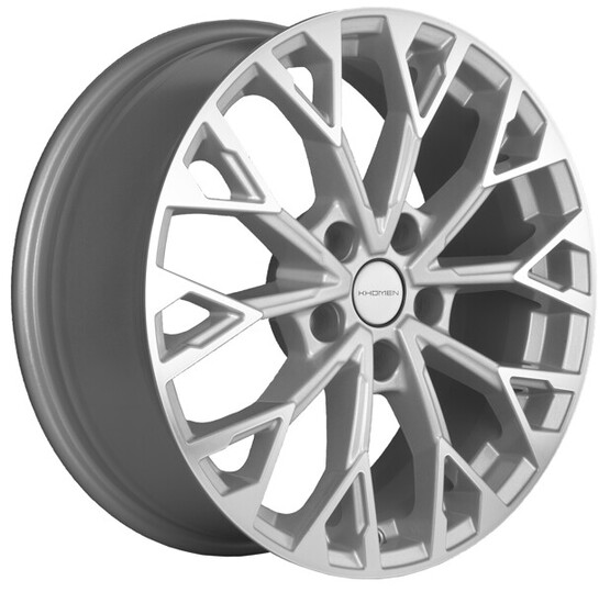 Диск Khomen Khw1718 17x7 5x114.3 ET37 DIA66.5 F-SILVER-FP