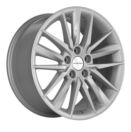 Диск Khomen 1807 18x8 5x114.3 ET45 DIA67.1 F-SILVER