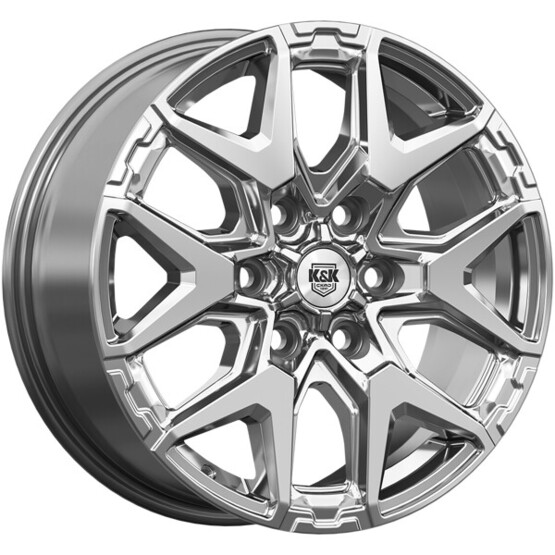 Диск K&K Гангут (Кс1176) 18x7.5 6x139.7 ET41 DIA67.1 ДАРК ПЛАТИНУМ