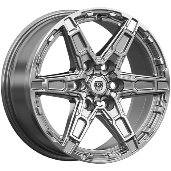 Диск K&K Дистрикт 18x8 6x139.7 ET36 DIA100.1 ДАРК ПЛАТИНУМ