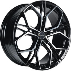 Диск Inch Fa8534 20x8.5 5x114.3 ET30 DIA60.1 GLOSS BLACK MACHINED FACE