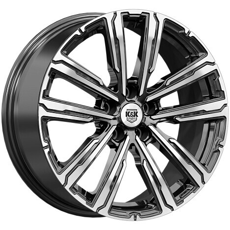 Диск K&K Аламер 18x7.5 5x105 ET38 DIA56.6 АЛМАЗ ЧЁРНЫЙ