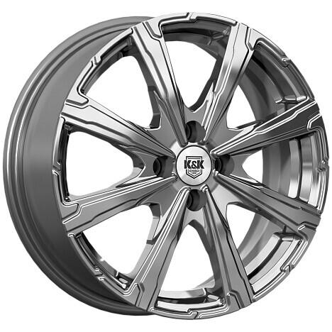 Диск K&K Арагац 16x6 4x100 ET37 DIA60.1 ДАРК ПЛАТИНУМ