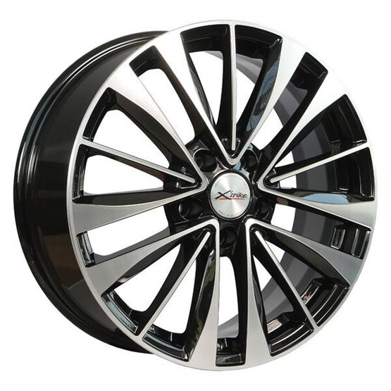 Диск X'trike X-126 17x7 5x108 ET35 DIA67.1 BK/FP