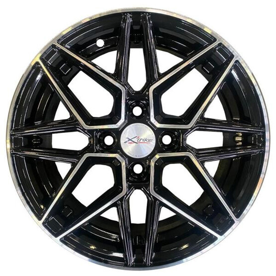 Диск X'trike X-148 15x6 4x100 ET46 DIA60.1 BK/FP