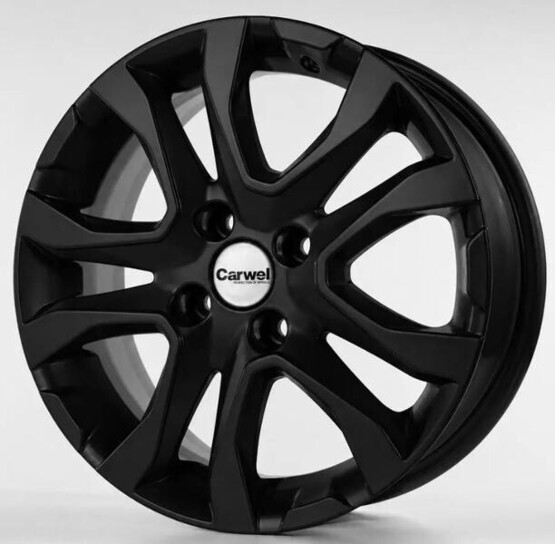 Диск Carwel Нюк 16x6 4x100 ET50 DIA60.1 BK
