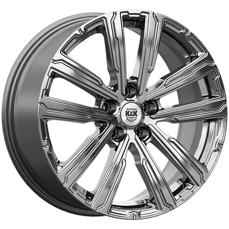 Диск K&K Аламер 18x7.5 5x114.3 ET45 DIA60.1 ДАРК ПЛАТИНУМ