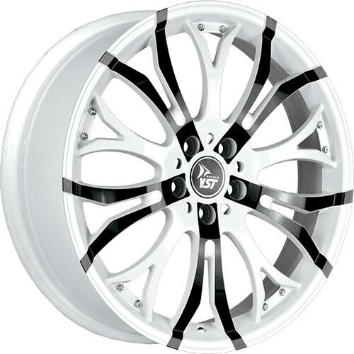 Диск Yst X-21 17x7 5x112 ET43 DIA66.6 W+B