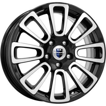 Диск K&K Неман 15x6 4x100 ET48 DIA54.1 АЛМАЗ ЧЁРНЫЙ