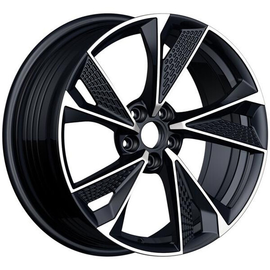 Диск Inch Ulf-R39P 18x8 5x112 ET30 DIA66.6 BLACK MACHINE FACE