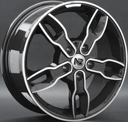 Диск Nz Sh603 16x6.5 5x114.3 ET50 DIA66.1 BKF
