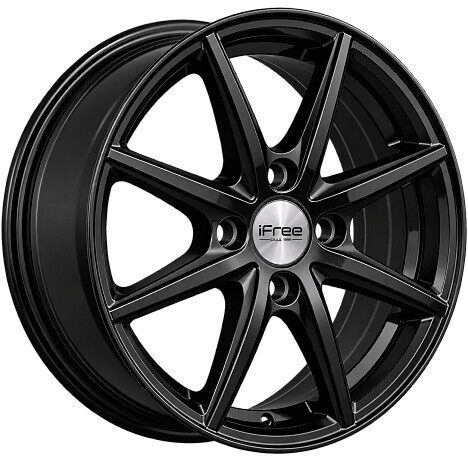 Диск Ifree Краш 14x5.5 4x100 ET38 DIA67.1 BK