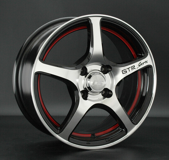 Диск Ls Wheels Ls 537 16x6.5 5x114.3 ET45 DIA73.1 BKFRL