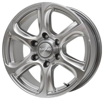 Диск Скад Скала 17x7.5 6x139.7 ET25 DIA106.1 СЕЛЕНА
